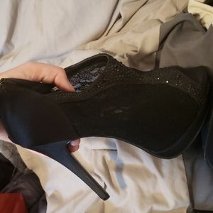 Black heels